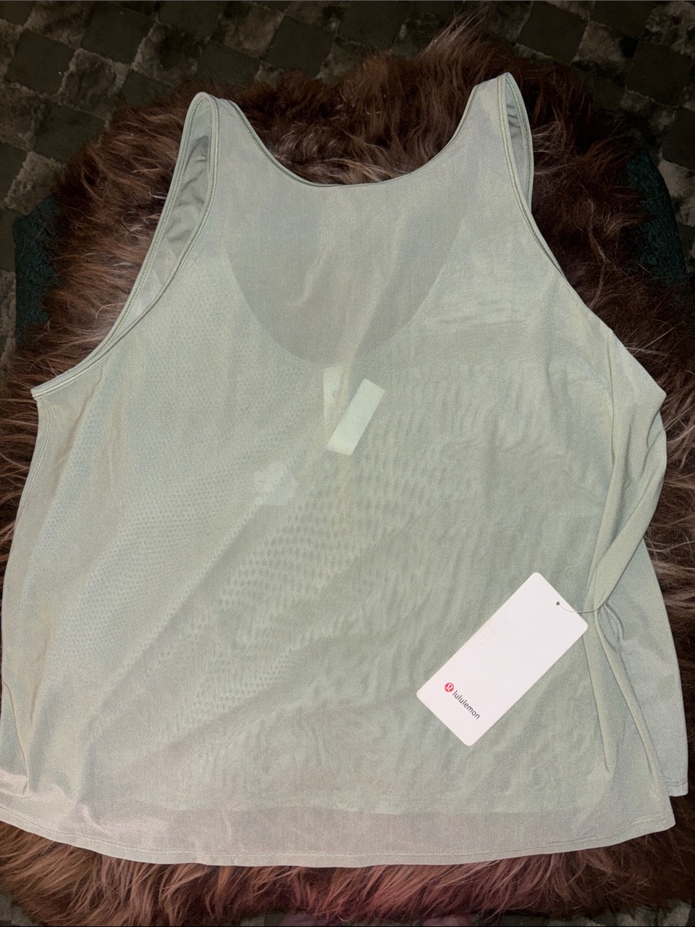 lululemon athletica Sage Green Tank